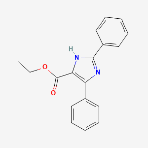 B1594879 Ethyl 2,4-diphenyl-1H-imidazole-5-carboxylate CAS No. 37009-52-2