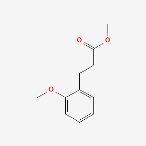 molecular formula C11H14O3 B1594880 3-(2-甲氧基苯基)丙酸甲酯 CAS No. 55001-09-7