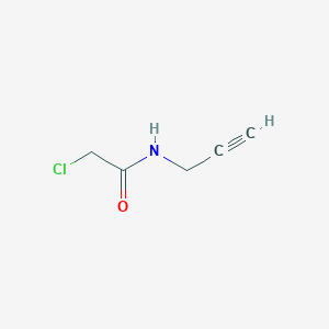 molecular formula C5H6ClNO B1594881 2-氯-n-丙-2-炔基乙酰胺 CAS No. 7458-03-9