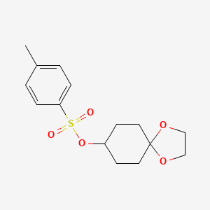 molecular formula C15H20O5S B1594884 1,4-Dioxaspiro[4.5]decan-8-yl 4-methylbenzenesulfonate CAS No. 23511-05-9