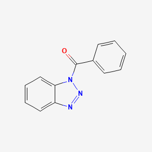 molecular formula C13H9N3O B1594891 1-苯甲酰-1H-苯并三唑 CAS No. 4231-62-3