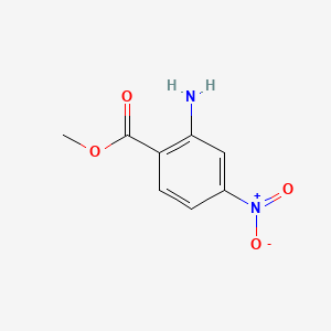 molecular formula C8H8N2O4 B1594897 2-氨基-4-硝基苯甲酸甲酯 CAS No. 3558-19-8