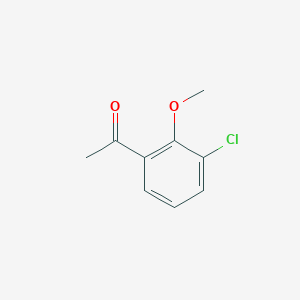 molecular formula C9H9ClO2 B1594899 1-(3-Chloro-2-methoxyphenyl)ethanone CAS No. 99585-09-8