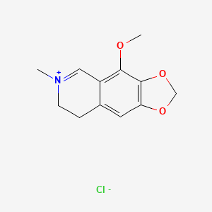 molecular formula C12H14NO3+ B1594908 氯化可他林 CAS No. 20276-45-3