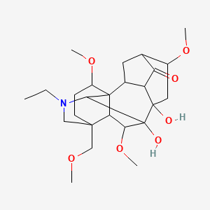 molecular formula C25H39NO7 B1594915 脱氢布罗宁 CAS No. 4829-56-5