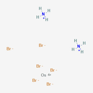 molecular formula Br6H8N2Os B1594917 Diammonium hexabromoosmate(2-) CAS No. 24598-62-7