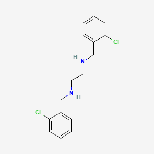 molecular formula C16H18Cl2N2 B1594931 n,n'-双(2-氯苄基)乙烷-1,2-二胺 CAS No. 108896-78-2