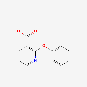 molecular formula C13H11NO3 B1594940 Methyl 2-phenoxynicotinate CAS No. 36701-88-9