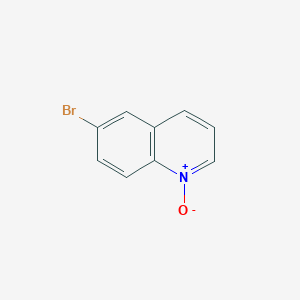 molecular formula C9H6BrNO B1594948 6-溴喹啉 1-氧化物 CAS No. 6563-11-7