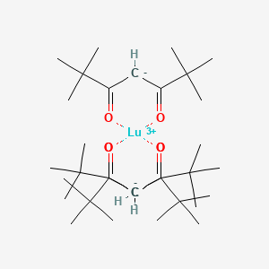 B1594954 Tris(2,2,6,6-tetramethyl-3,5-heptanedionato)lutetium (III), 99% (LU(tmhd)3) CAS No. 15492-45-2