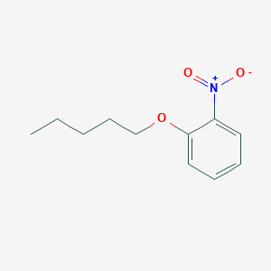 molecular formula C11H15NO3 B1594961 2-硝基苯基戊基醚 CAS No. 39645-91-5