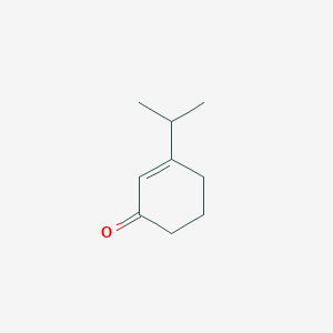 molecular formula C9H14O B1594969 3-丙-2-基环己-2-烯-1-酮 CAS No. 6328-22-9