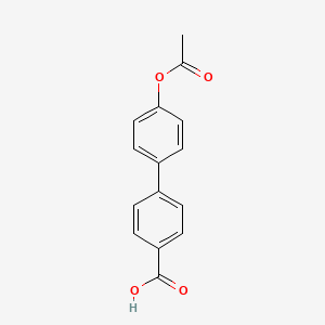 molecular formula C15H12O4 B1594977 4'-乙酰氧基联苯-4-甲酸 CAS No. 75175-09-6