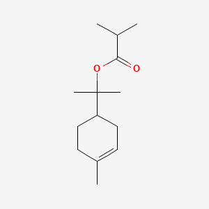 molecular formula C14H24O2 B1594984 异丁酸松油酯 CAS No. 7774-65-4