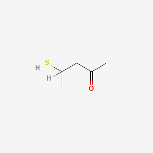 molecular formula C5H10OS B1594985 4-巯基-2-戊酮 CAS No. 92585-08-5