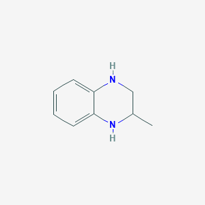 B1594992 2-Methyl-1,2,3,4-tetrahydroquinoxaline CAS No. 6640-55-7