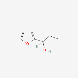molecular formula C7H10O2 B1595019 2-Furanmethanol, alpha-ethyl- CAS No. 4208-61-1