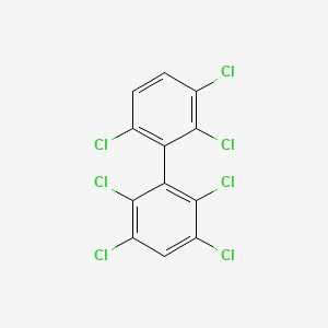 B1595026 2,2',3,3',5,6,6'-Heptachlorobiphenyl CAS No. 52663-64-6