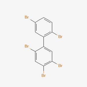 molecular formula C12H5Br5 B1595030 2,2',4,5,5'-五溴联苯 CAS No. 67888-96-4