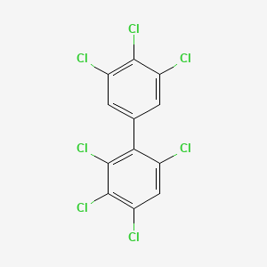 B1595032 2,3,3',4,4',5',6-Heptachlorobiphenyl CAS No. 74472-50-7