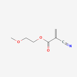 molecular formula C7H9NO3 B1595034 2-甲氧基乙基-2-氰基丙烯酸酯 CAS No. 27816-23-5