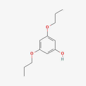 molecular formula C12H18O3 B1595036 3,5-二丙氧基苯酚 CAS No. 28334-99-8