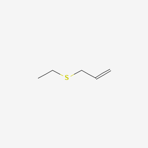 molecular formula C5H10S B1595040 烯丙基乙基硫醚 CAS No. 5296-62-8