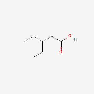 molecular formula C7H14O2 B1595041 3-乙基戊酸 CAS No. 58888-87-2