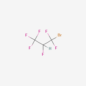 molecular formula C3HBrF6 B1595046 1-Bromo-1,1,2,3,3,3-hexafluoropropane CAS No. 2252-78-0