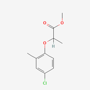 molecular formula C11H13ClO3 B1595055 2-(4-氯-2-甲基苯氧基)丙酸甲酯 CAS No. 2786-19-8
