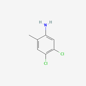 molecular formula C7H7Cl2N B1595065 4,5-二氯-2-甲基苯胺 CAS No. 2387-08-8