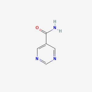 molecular formula C5H5N3O B1595071 5-嘧啶甲酰胺 CAS No. 40929-49-5