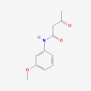 molecular formula C11H13NO3 B1595075 N-(3-甲氧基苯基)-3-氧代丁酰胺 CAS No. 25233-47-0