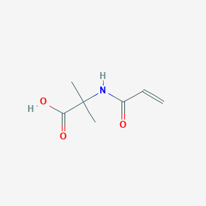 molecular formula C7H11NO3 B1595085 N-Acryloyl-2-methylalanine CAS No. 29513-50-6