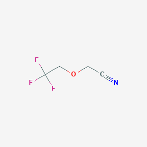 B159509 (2,2,2-Trifluoroethoxy)acetonitrile CAS No. 133915-26-1