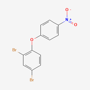 molecular formula C12H7Br2NO3 B1595094 2,4-Dibromo-1-(4-nitrophenoxy)benzene CAS No. 2671-93-4