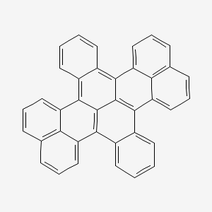molecular formula C38H20 B1595096 Tribenzo[de,h,kl]naphtho[1,2,3,4-rst]pentaphene CAS No. 187-96-2