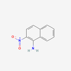 molecular formula C10H8N2O2 B1595097 1-Naphthalenamine, 2-nitro- CAS No. 607-23-8
