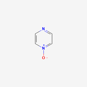 molecular formula C4H4N2O B1595101 Pyrazine 1-oxide CAS No. 2423-65-6