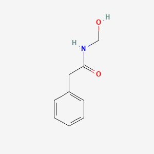 molecular formula C9H11NO2 B1595104 N-Hydroxymethylphenylacetamide CAS No. 6291-06-1