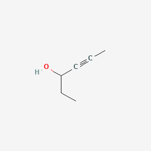 molecular formula C6H10O B1595117 4-己炔-3-醇 CAS No. 20739-59-7