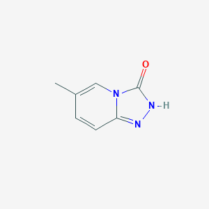 molecular formula C7H7N3O B1595148 6-Methyl-[1,2,4]triazolo[4,3-a]pyridin-3-ol CAS No. 4926-19-6