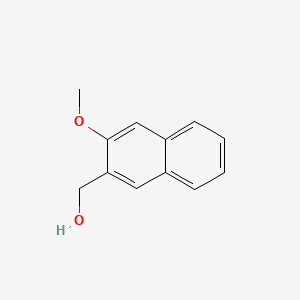 molecular formula C12H12O2 B1595150 (3-Methoxynaphthalen-2-yl)methanol CAS No. 39110-92-4