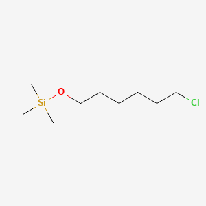 molecular formula C9H21ClOSi B1595155 6-Chlorohexyl trimethylsilyl ether CAS No. 34714-00-6