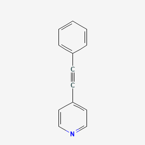 molecular formula C13H9N B1595161 4-(Phenylethynyl)pyridine CAS No. 13295-94-8