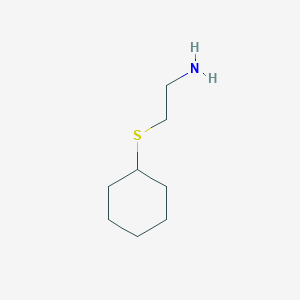 molecular formula C8H17NS B1595167 2-(Cyclohexylthio)ethanamine CAS No. 67215-19-4