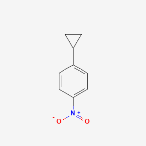molecular formula C9H9NO2 B1595171 1-环丙基-4-硝基苯 CAS No. 6921-44-4