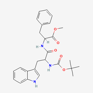 molecular formula C26H31N3O5 B1595172 Boc-trp-phe-ome CAS No. 72156-62-8