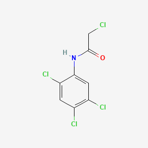 molecular formula C8H5Cl4NO B1595187 2-氯-N-(2,4,5-三氯苯基)乙酰胺 CAS No. 23595-42-8