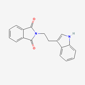 molecular formula C18H14N2O2 B1595210 3-(2-Phthalimidoethyl)indole CAS No. 15741-71-6
